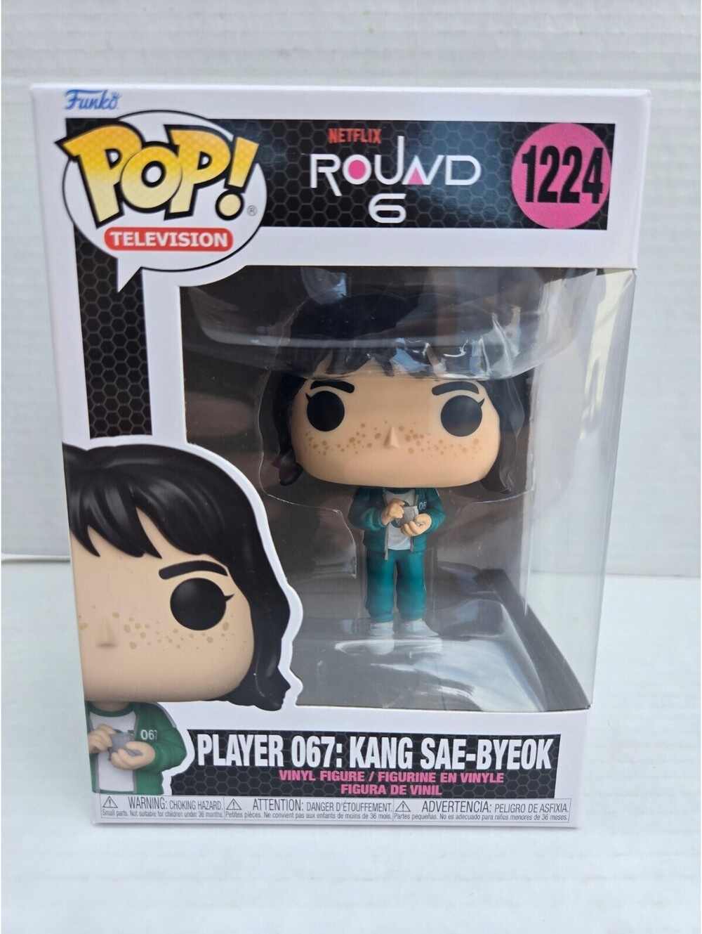 Funko Pop! Television Netflix Round 6 Player 067: Kang Sae-Byeok Vinyl Figure #